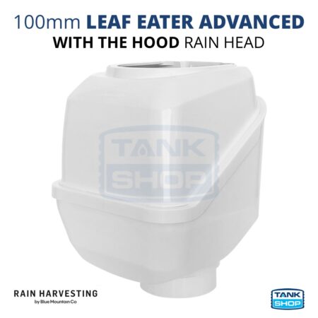 100mm Leaf Eater Advanced-with-Hood (RHAD11) Rain Head