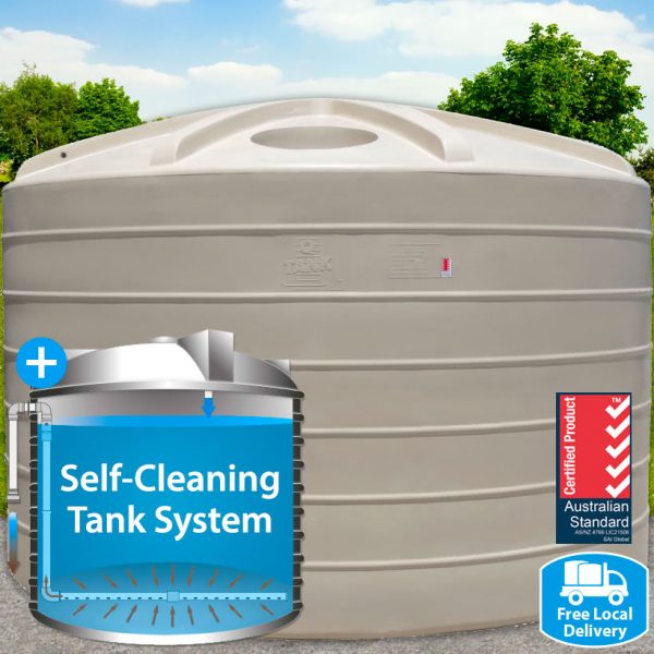 Self-Cleaning Water Tanks - TankVac System | Tank Shop