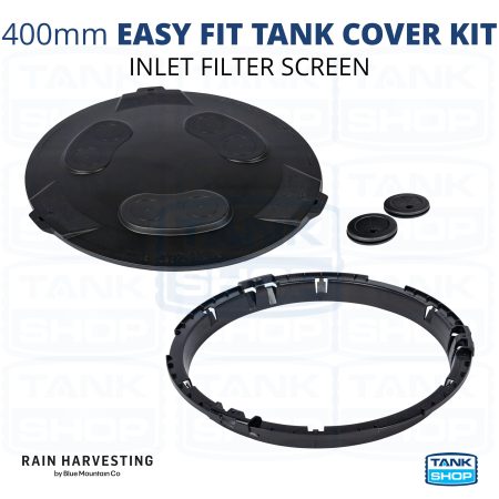 400mm Easy Fit Tank Cover Kit with 2x Grommets