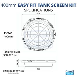 Tank Screen Kit TSEF40 Specifications