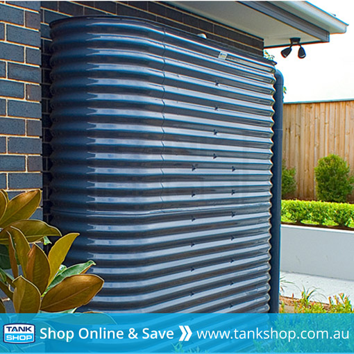 3000 Litre Slimline AQUAPLATE Steel Water Tank - 3000L Kingspan Tank