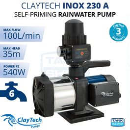 ClayTech Inox 230A Multistage Pressure Pump