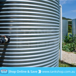 10000 Litre Round AQUAPLATE Steel Water Tank - 10000L Kingspan Tank