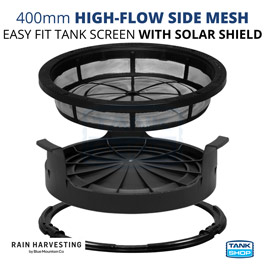 High Flow Side Mesh Easy Fit Tank Screen Kit with Solar Shield TSEF39