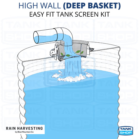 High Wall Deep Basket Easy Fit Tank Screen Kit (Standard) TSEF16 - How it works