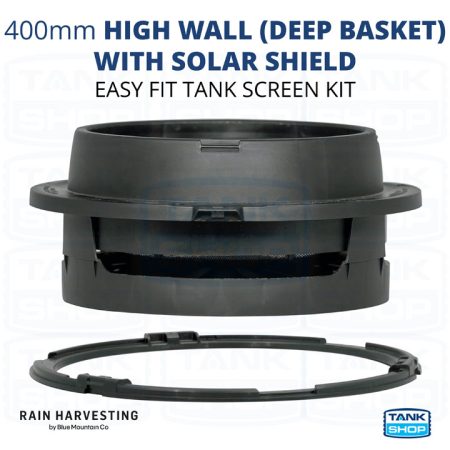 High Wall Deep Basket Easy Fit Tank Screen Kit with Solar Shield TSEF17