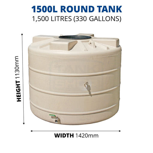 Poly Water Tanks - Poly Rainwater Tanks (Polyethylene) | Tank Shop