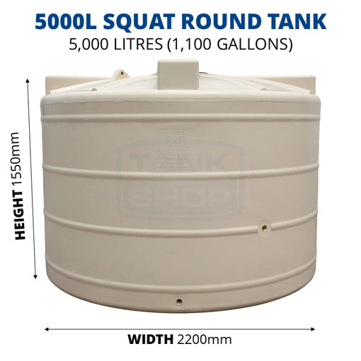 Poly Water Tanks - Poly Rainwater Tanks (Polyethylene) | Tank Shop