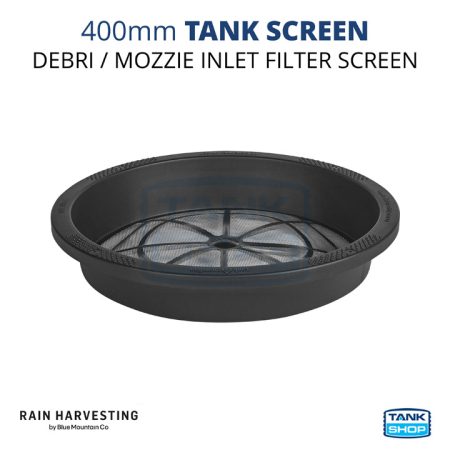 Rain Harvesting 400mm Tank Screen Inlet Filter TATS12 Side View