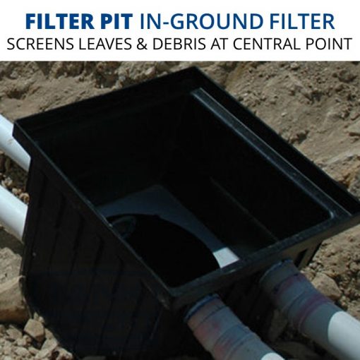 700mm Filter Pit w/ Optional Junk Basket & Riser (Rain Harvesting ...