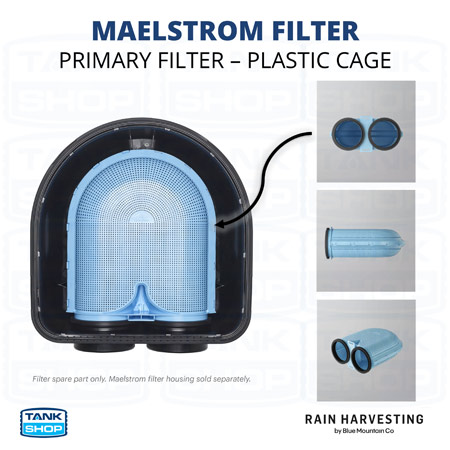 Rain Harvesting Plastic Cage for Maelstrom Filter Original K0806