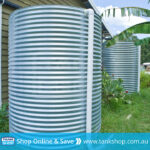 10000 Litre Round AQUAPLATE Steel Water Tank - 10000L Kingspan Tank