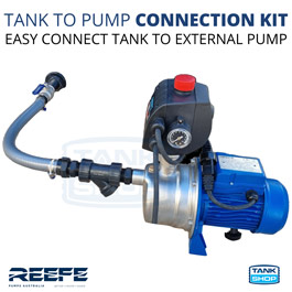 REEFE Tank to Pump Connection Kit - example installation