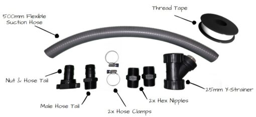 What's Included in the Tank to Pump Connection Kit?